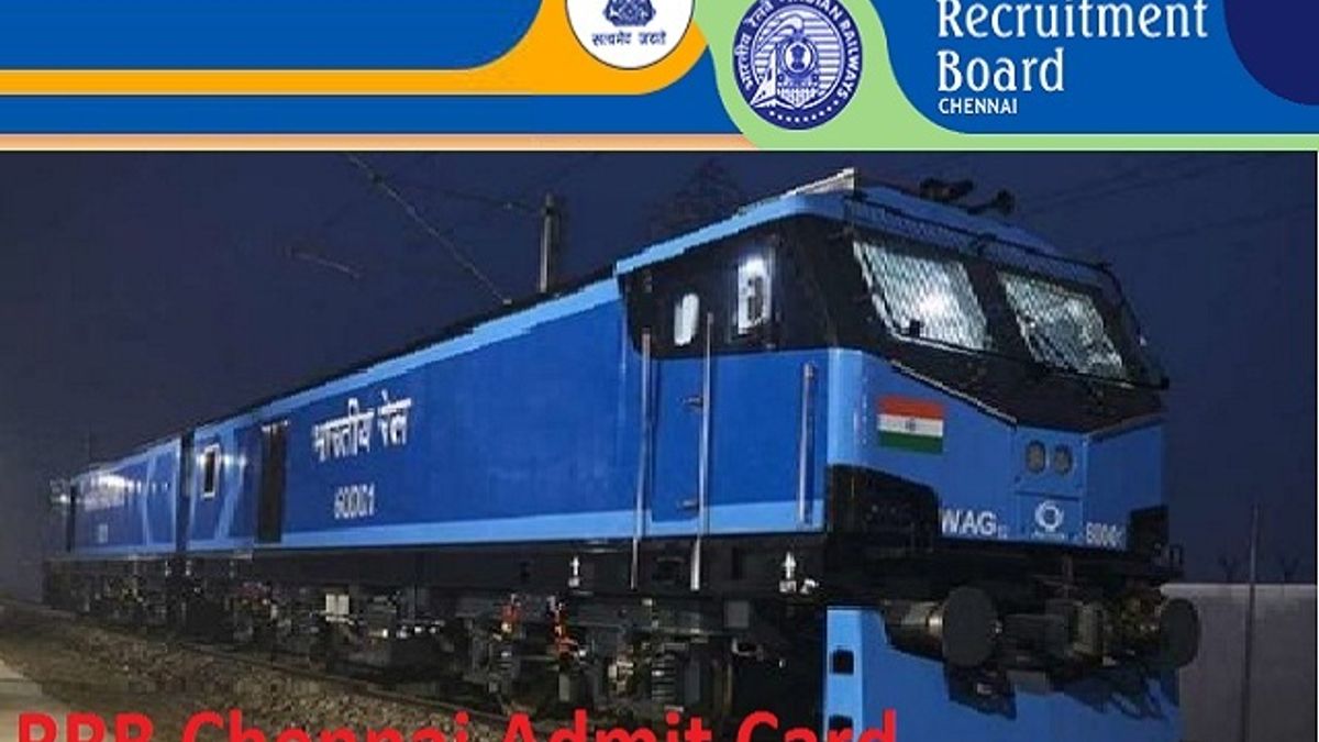 RRB Chennai Admit Card 2019