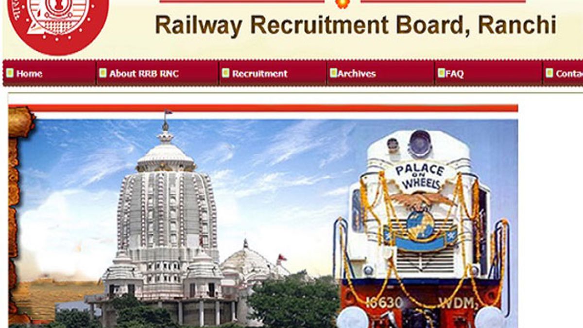 RRB NTPC Ranchi Admit Card 2019