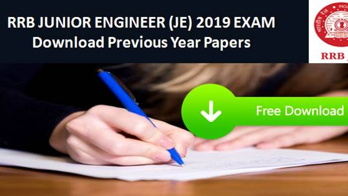 Download Previous Year Papers of RRB JE Exam