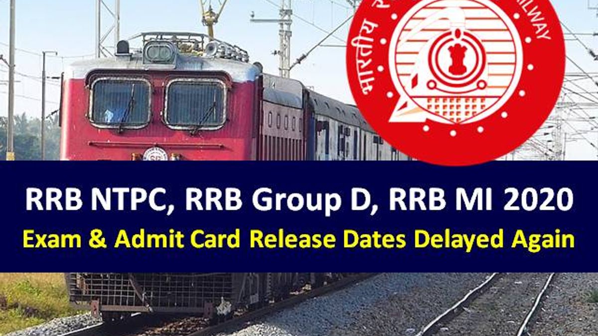 RRB NTPC/RRB GroupD/RRB MI 2020 Update: ECA Appointment Date Postponed to June 2020 due to COVID-19 Lockdown