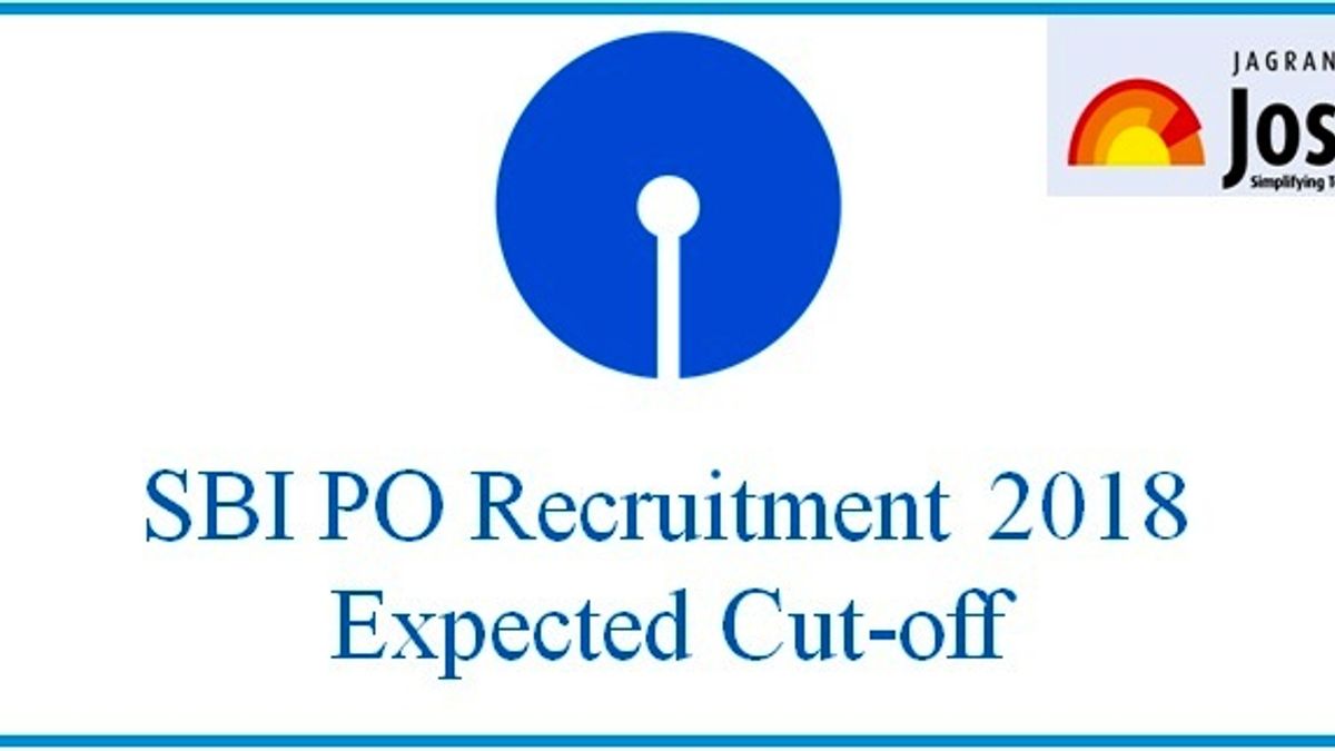 SBI PO Cut-off 2018 