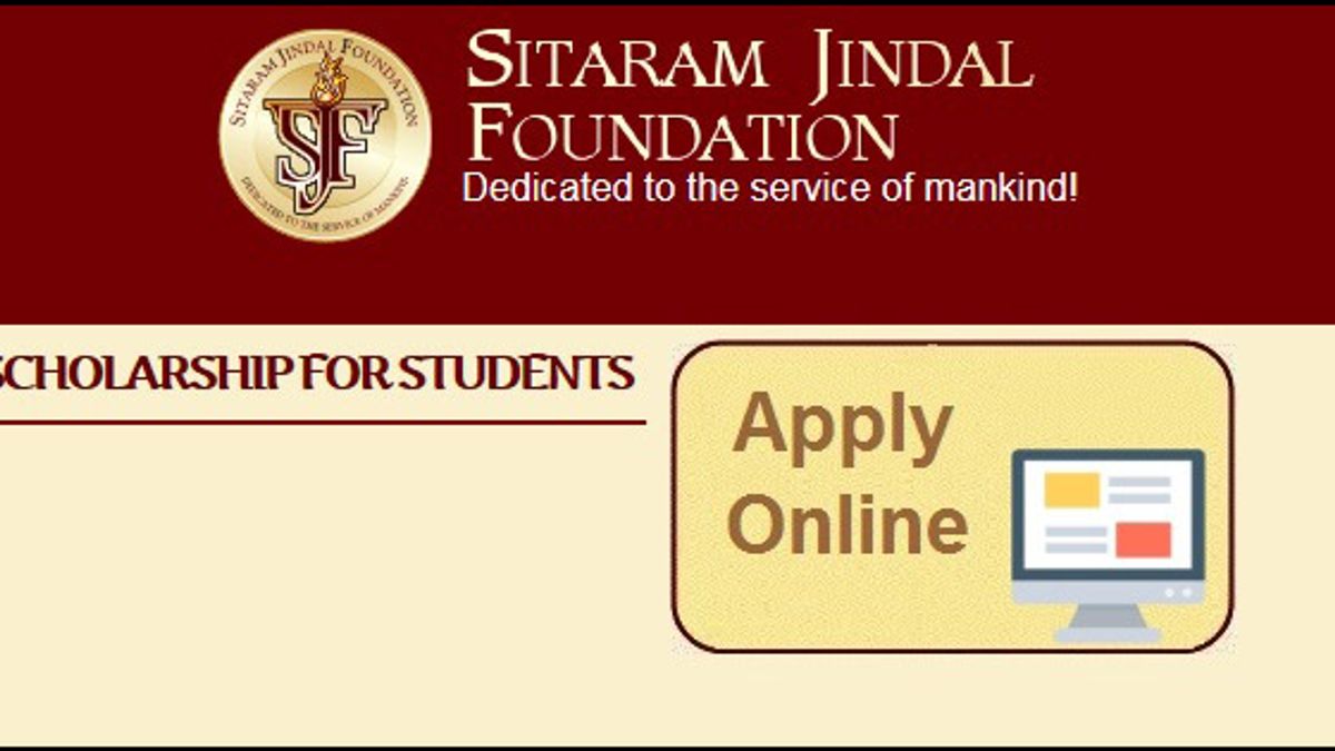 Sitaram Jindal Foundation Scholarship 2017