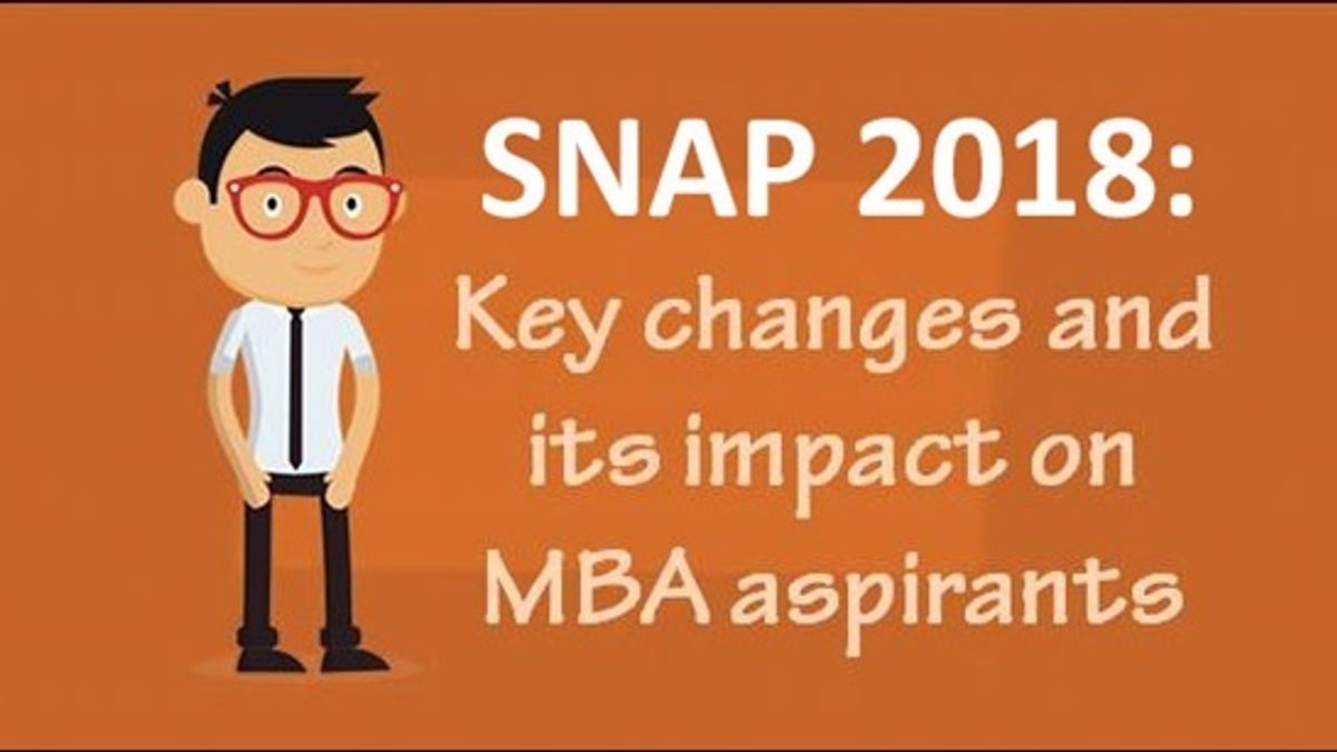 SNAP 2018: Changes in the Exam Pattern that you must know