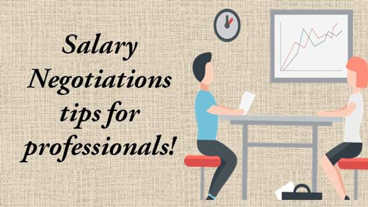 Salary Negotiations tips for professionals