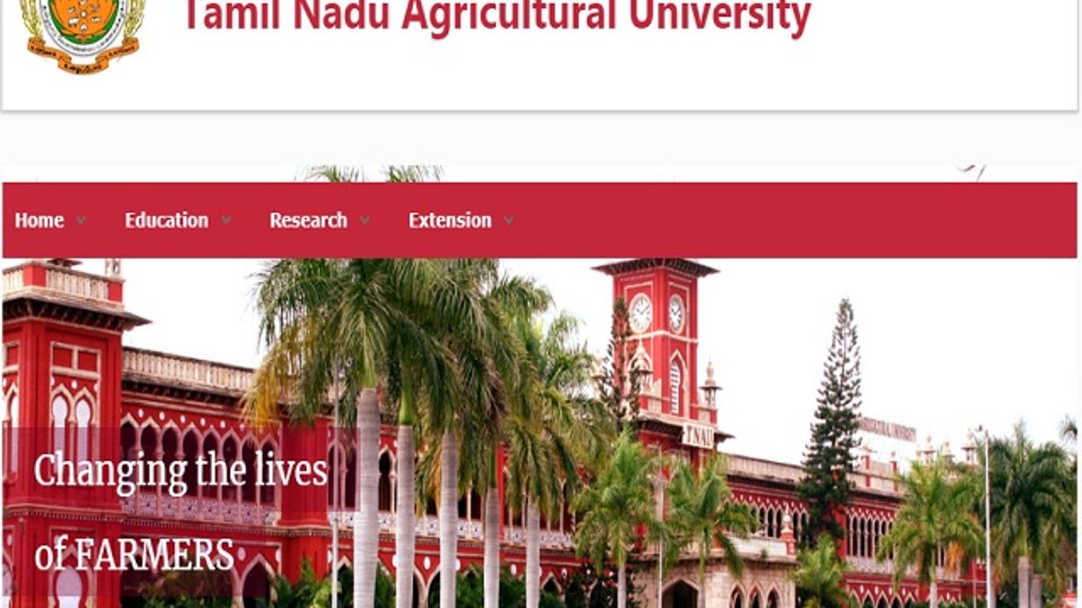 Tamil Nadu Agricultural University (TNAU) Recruitment 2019