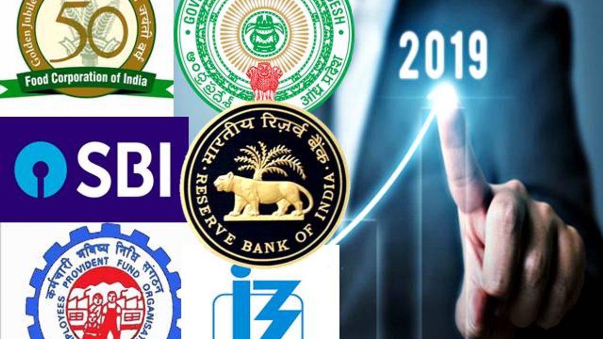 Top 11 Banking/Insurance & Other Major Government Exams held in 2019