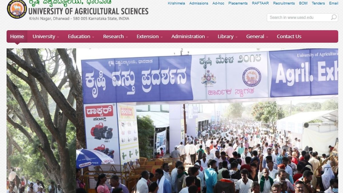University of Agricultural Sciences Dharwad (UAS Dharwad) Recruitment 2019