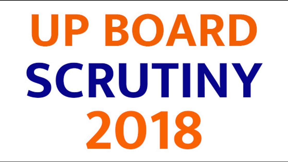 UP Board scrutiny form released