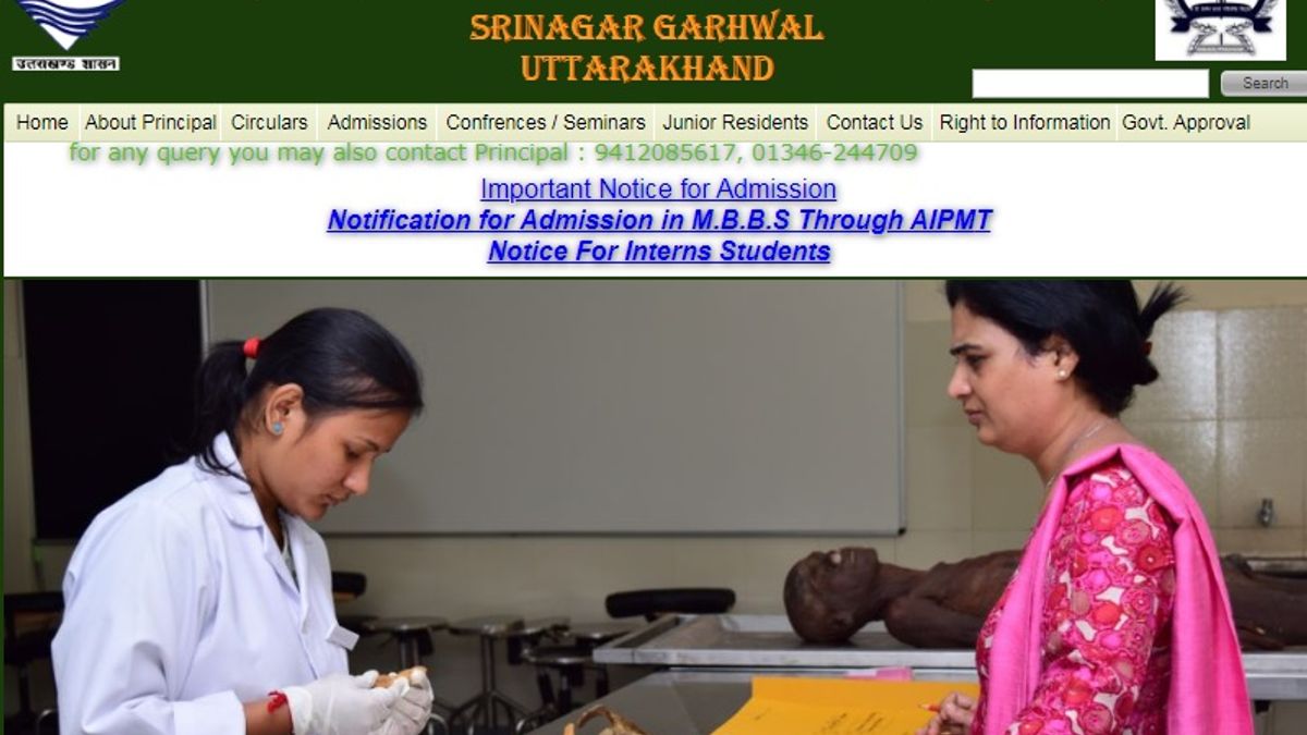 Veer Chandra Singh Garhwali Government Institute of Medical Science & Research Srinagar Garhwal Recruitment 2019