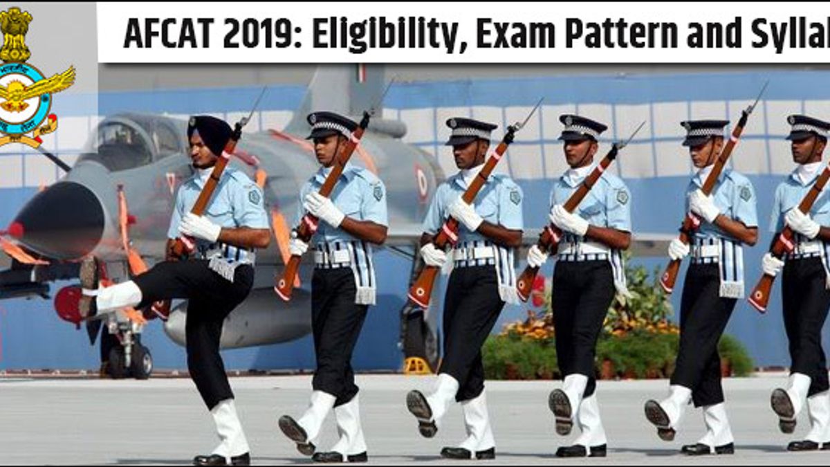 AFCAT Exam 2019 eligibility, exam pattern and syllabus