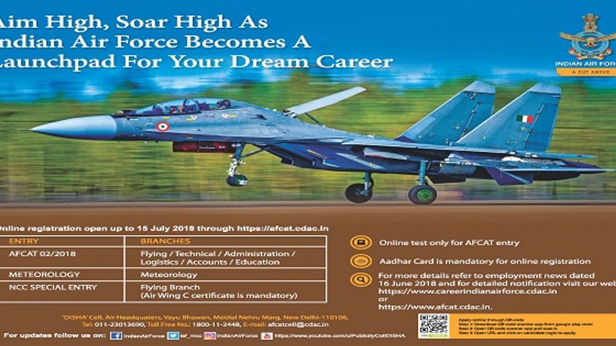IAF Commissioned Officer Jobs