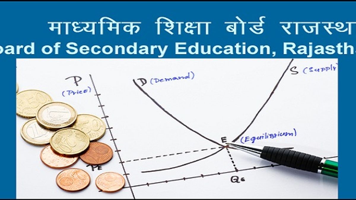model test paper for Rajasthan Board Class 12 Economics