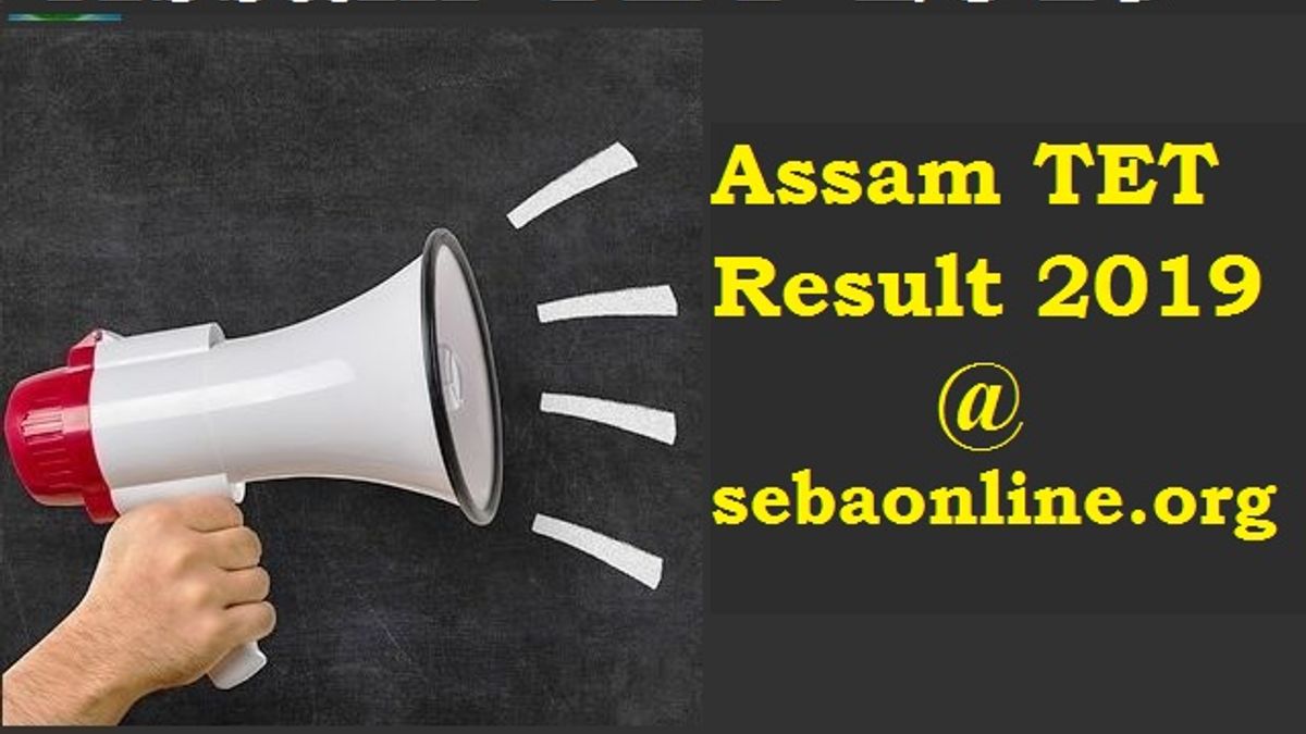 Assam TET Result 2019 
