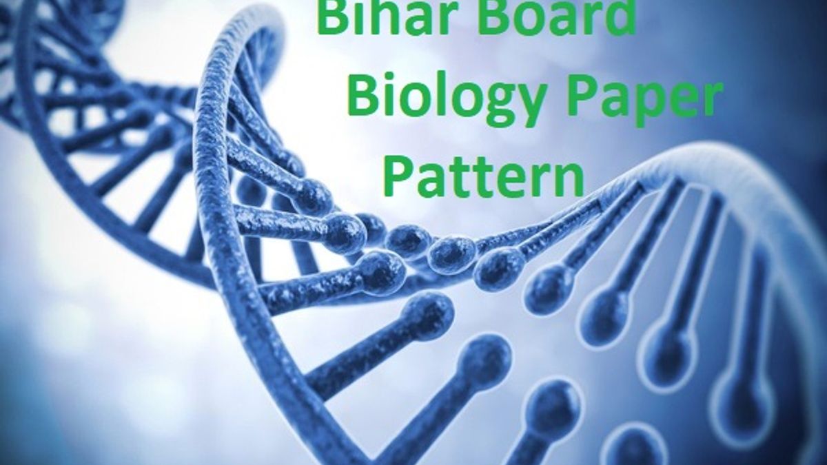 Bihar Board class 12 biology exam pattern
