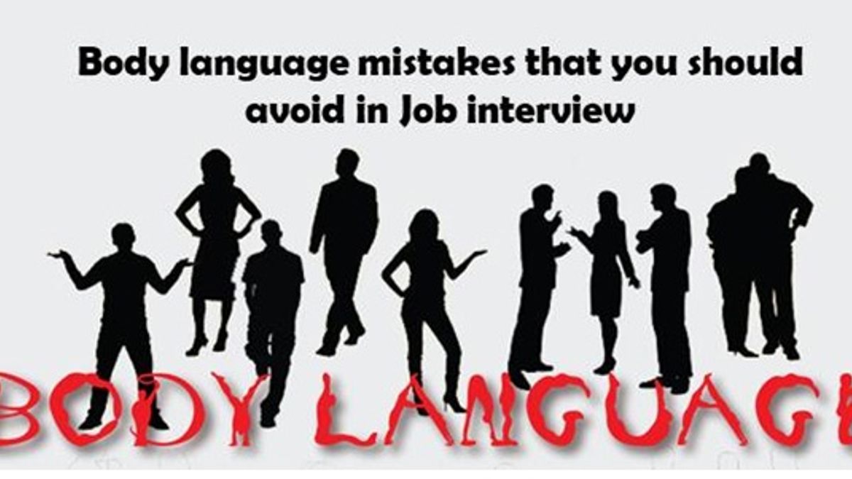 Body language gaffes that you should avoid in Job interview