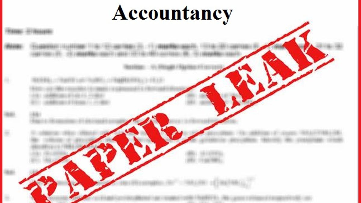 CBSE Class 12 Board Exam 2018: Accountancy Question Paper Leaked on WhatsApp