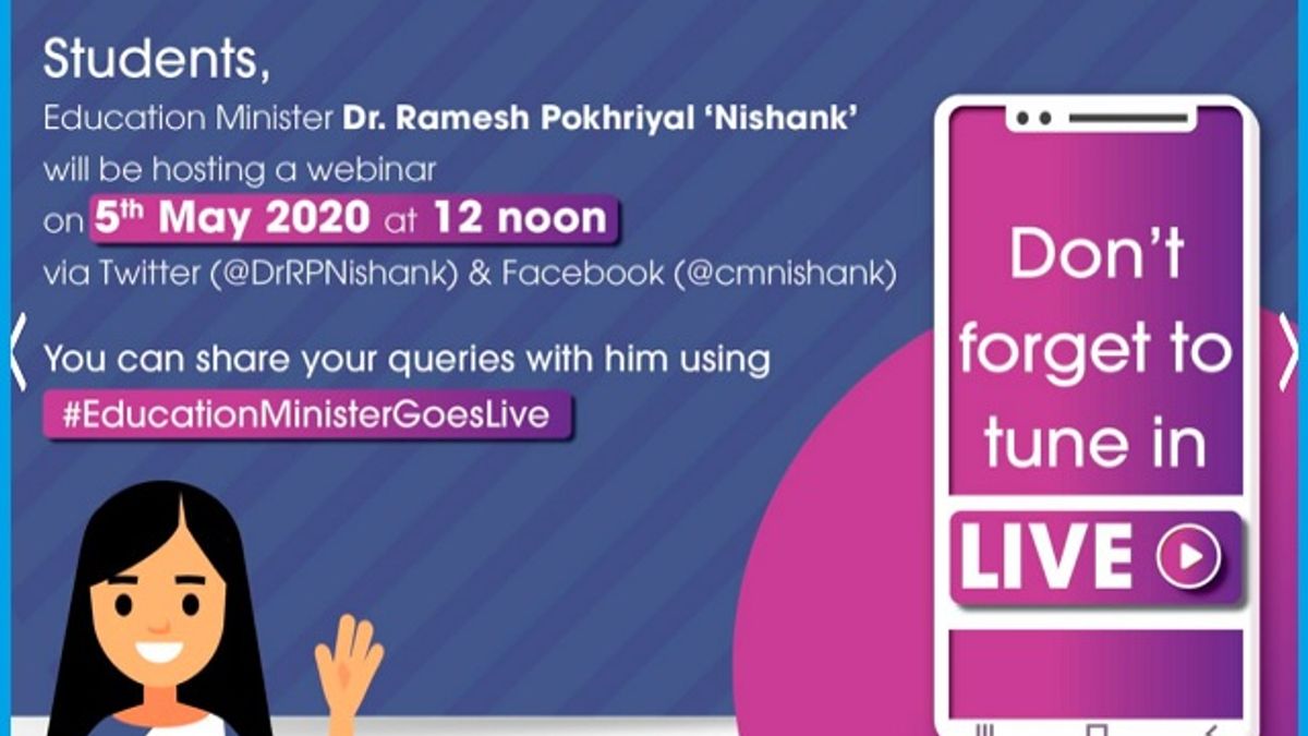 HRD Minister Ramesh Pokhriyal Talked About CBSE Board Exam 2020, NEET, JEE, Online Study & Other Important Topics: He Will Interact Again On 5th May