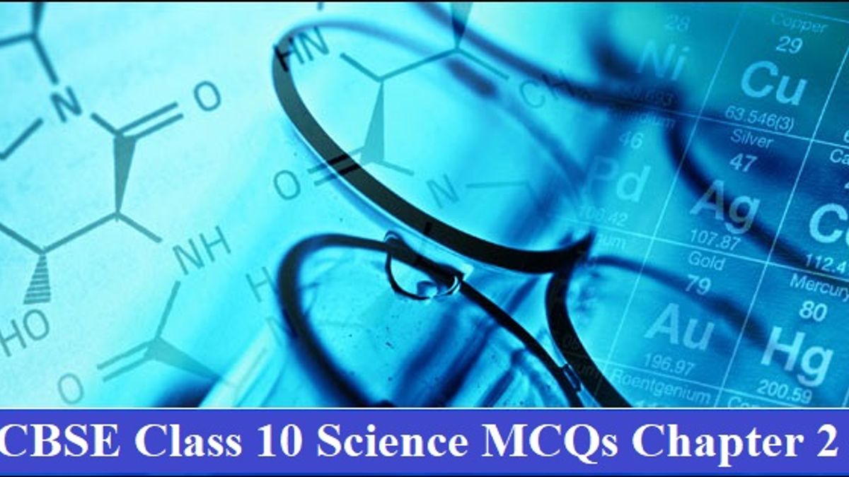 CBSE Class 10 Science MCQs Chapter 2 Acids, Bases and Salts