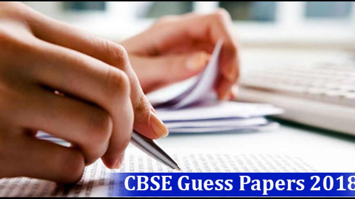 CBSE Class 10 and Class 12 Solved Guess papers
