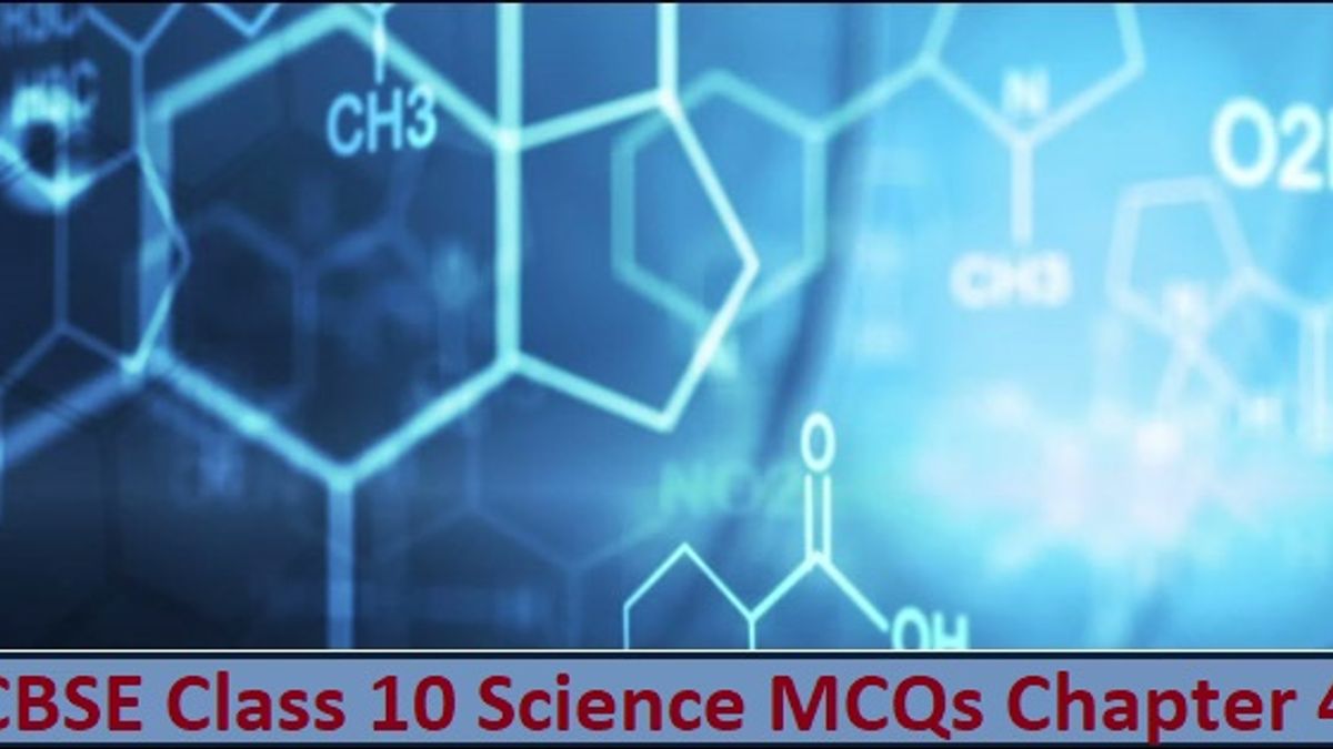 CBSE Class 10 Science MCQs on Chapter 4 Carbon and its Compounds