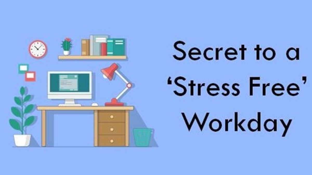 Clutter free desk: secret to a stress free workday