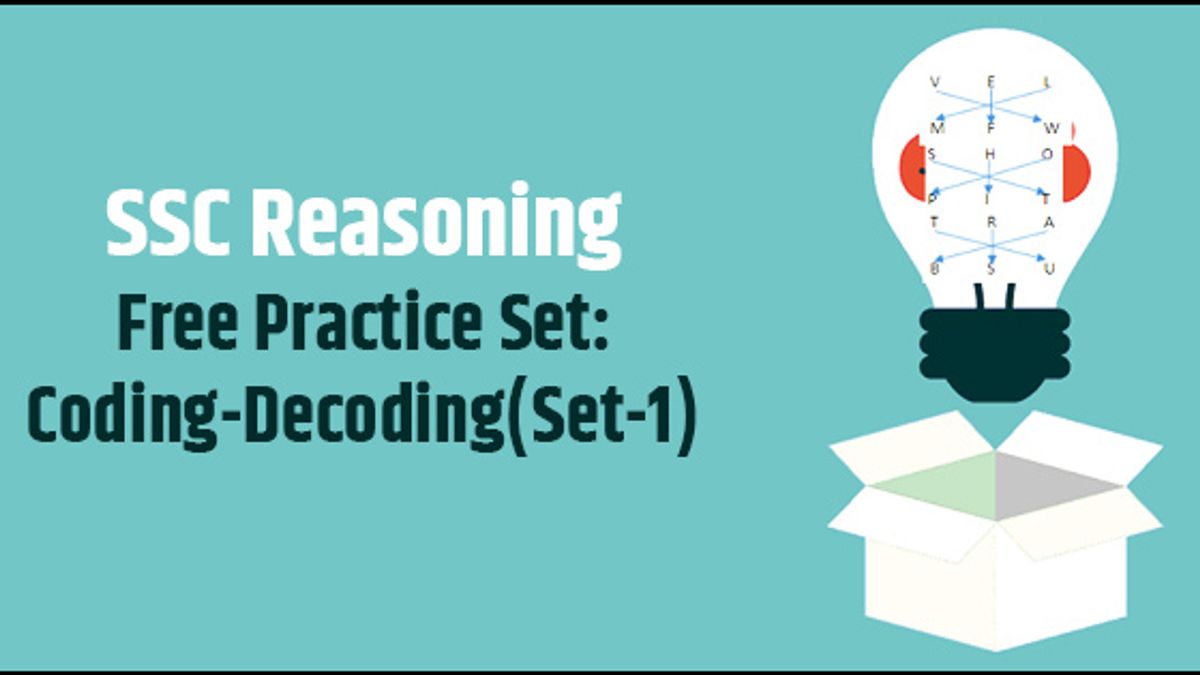 SSC reasoning pratice set