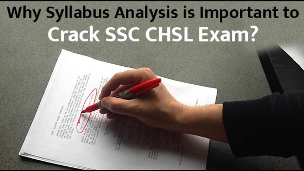 ssc chsl syllabus analysis