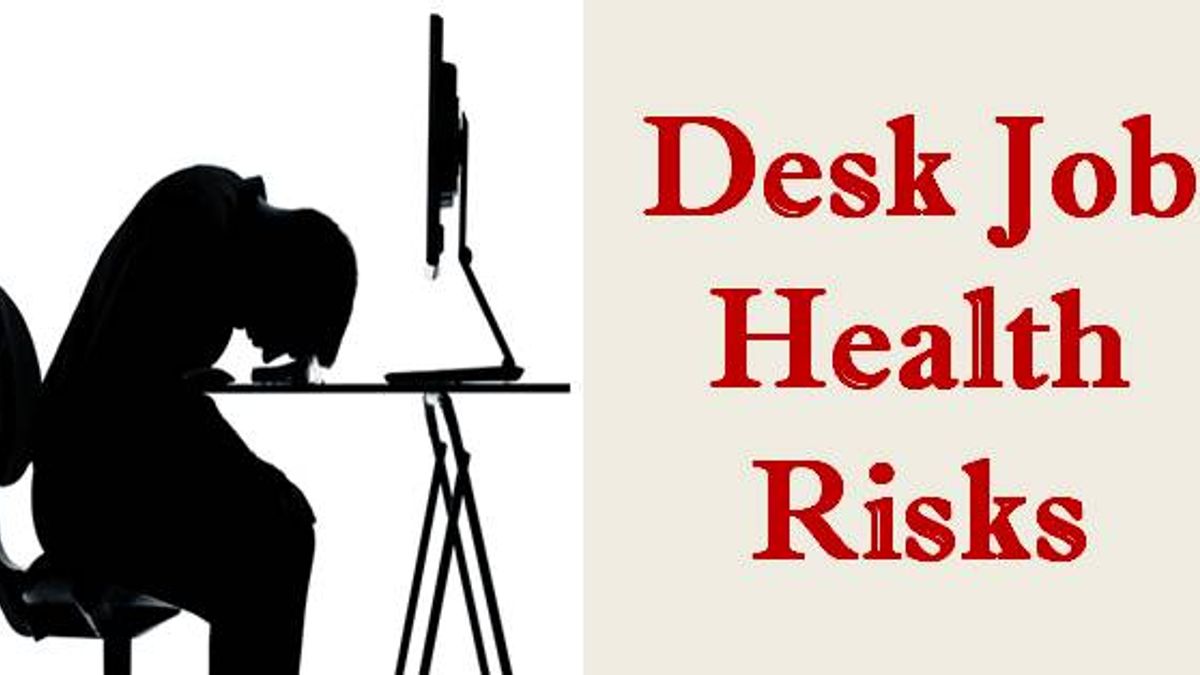 Desk job health risks