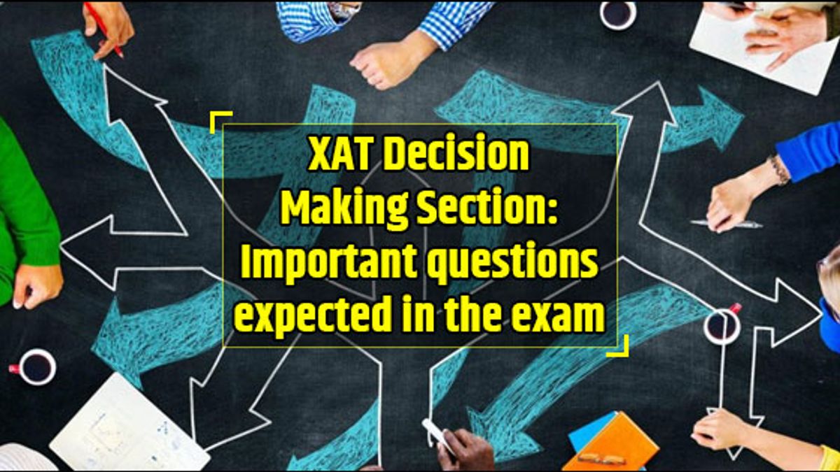 XAT decision making questions