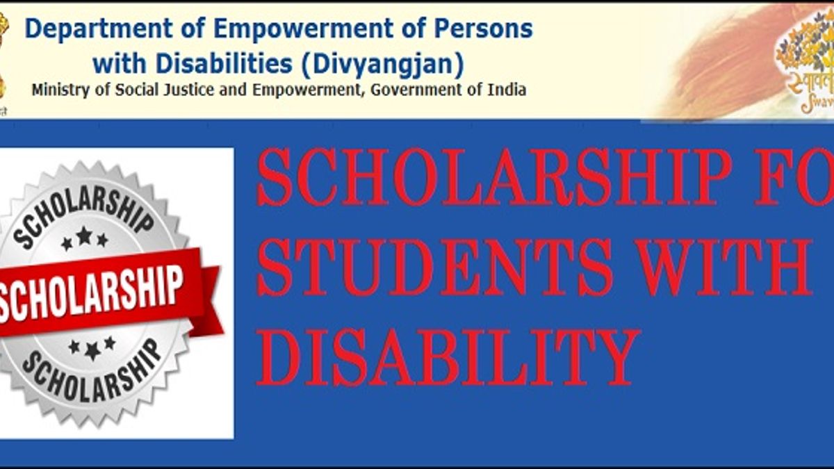 Govt. of India Offers Scholarship to Differently Abled Students