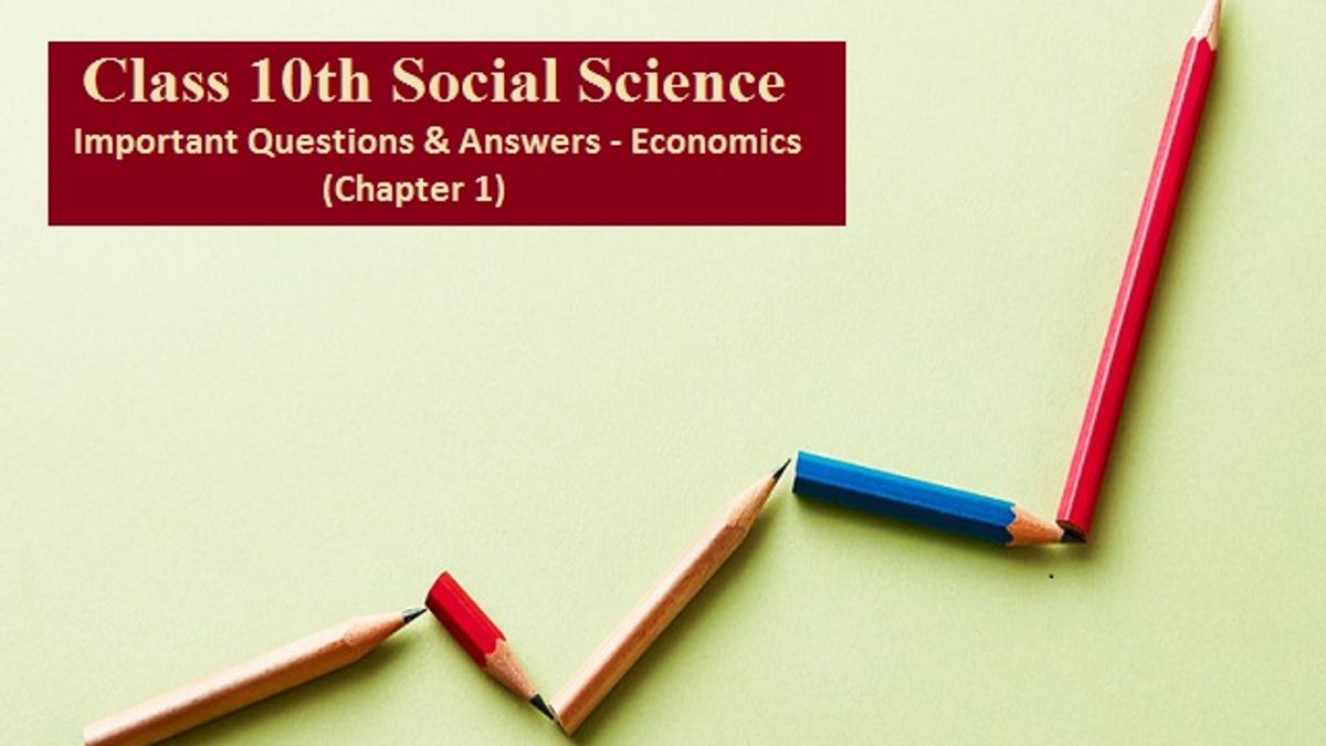 Important Questions & Answers - Economics (Chapter 1)
