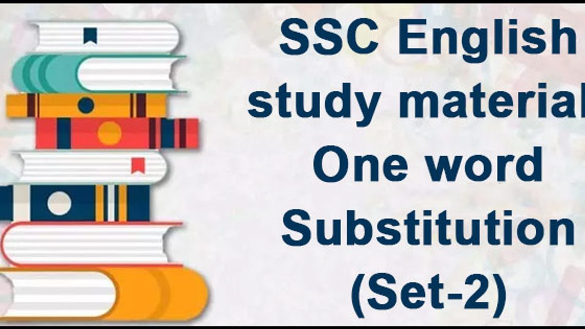 SSC English study material