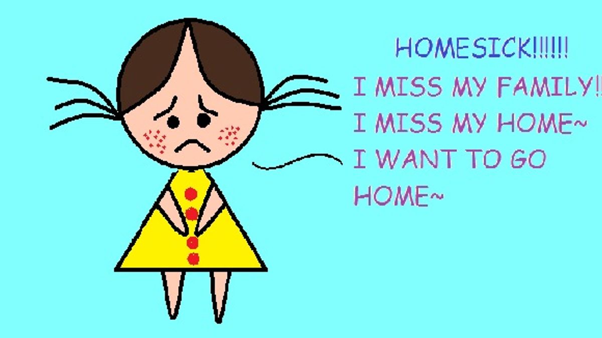 Best ways to deal with your homesick child