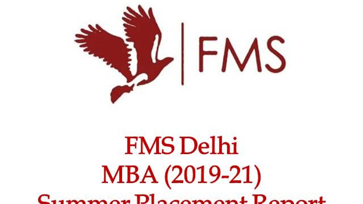 FMS Summer Placement 2019