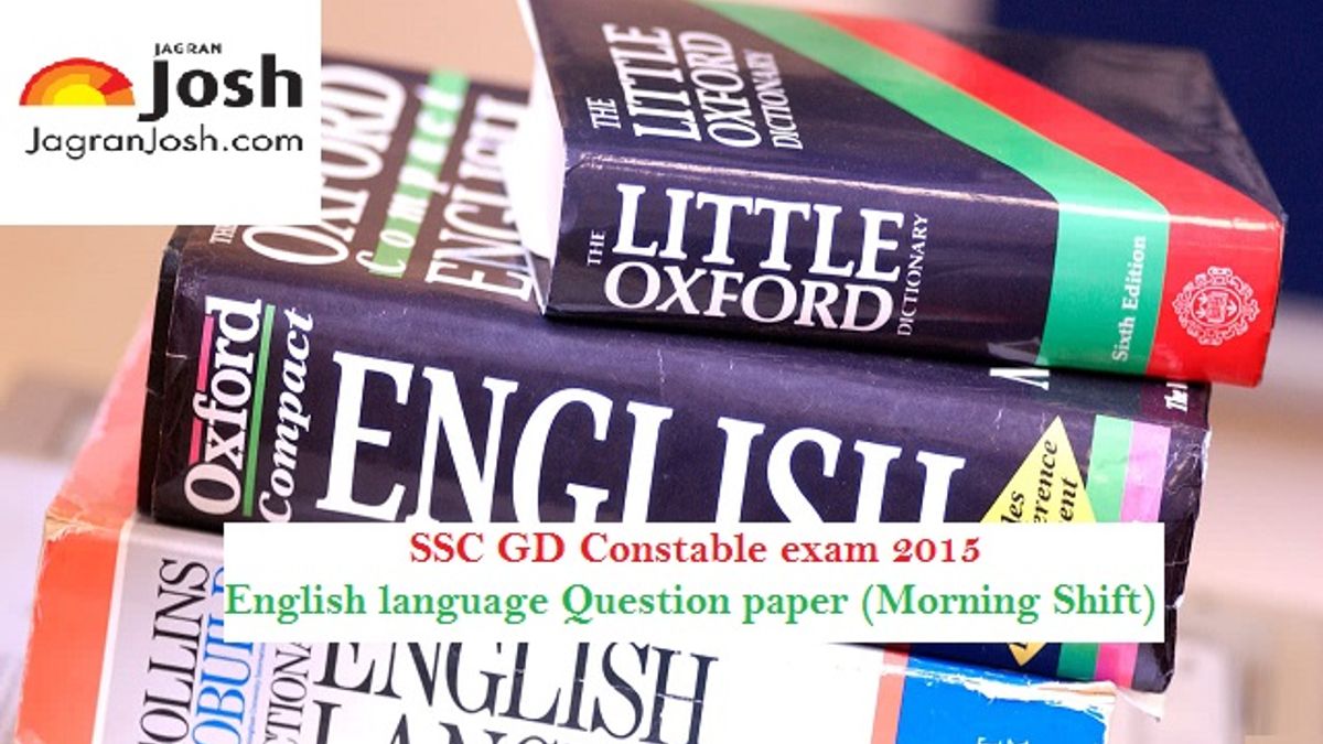 ssc constable english paper