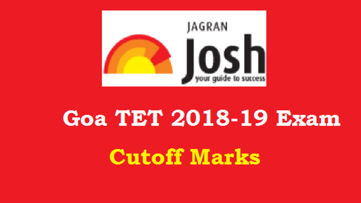 Goa TET cutoff marks