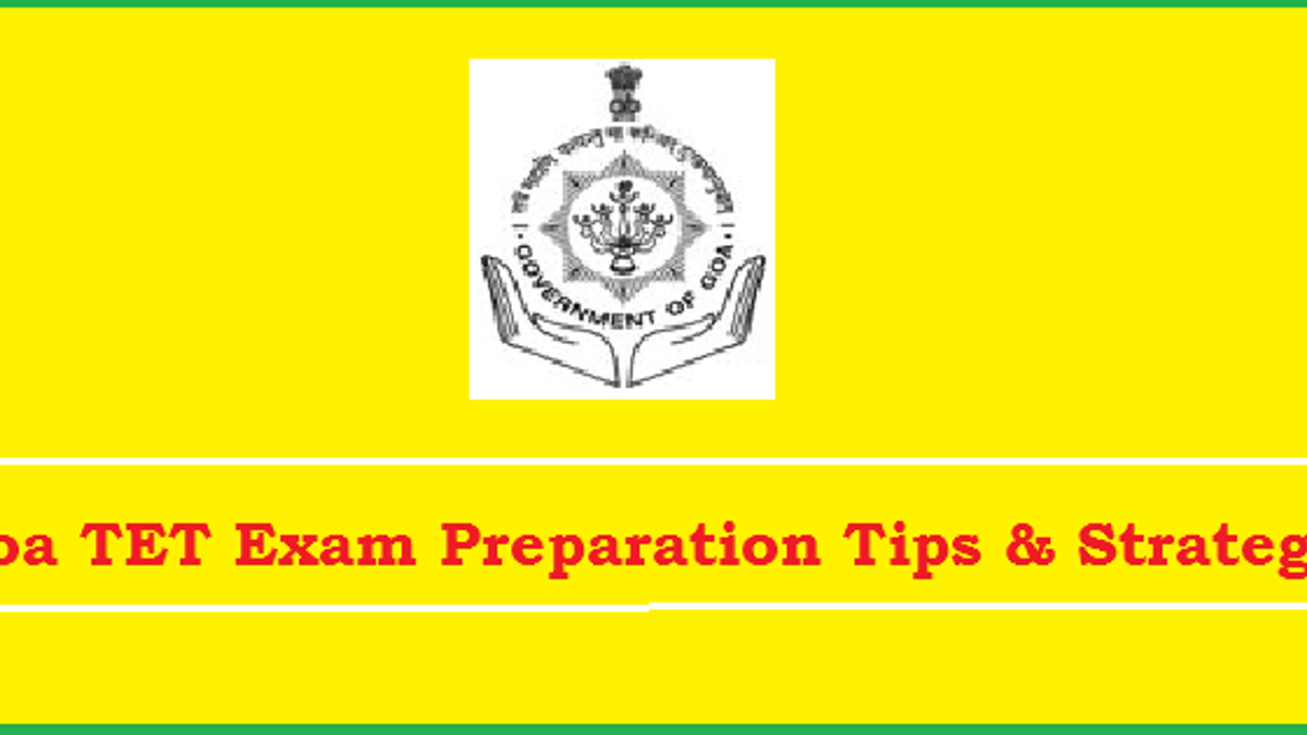 Goa TET preparation tips