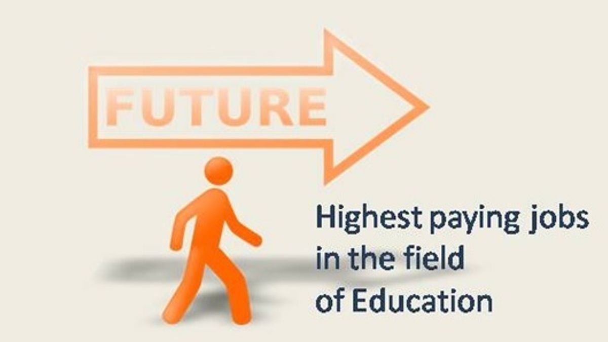 Highest paying jobs in the field of Education