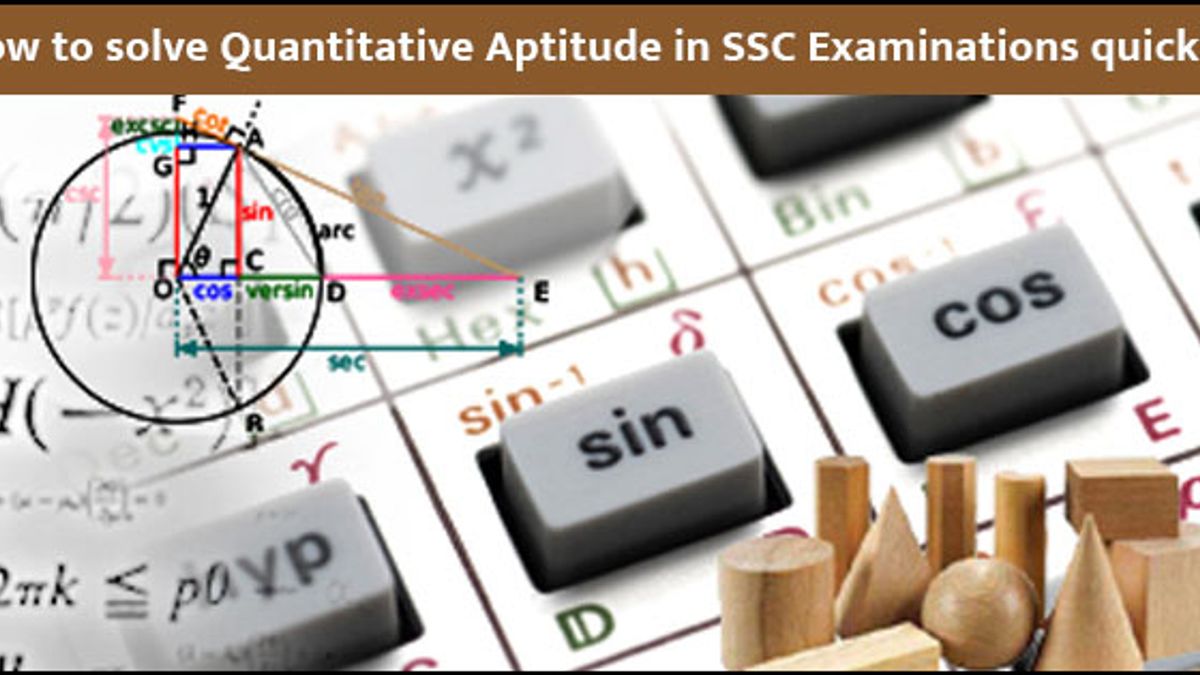 SSC aptitude tips