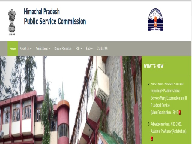 HPPSC HPAS & Judicial Service Mains 2020 Date