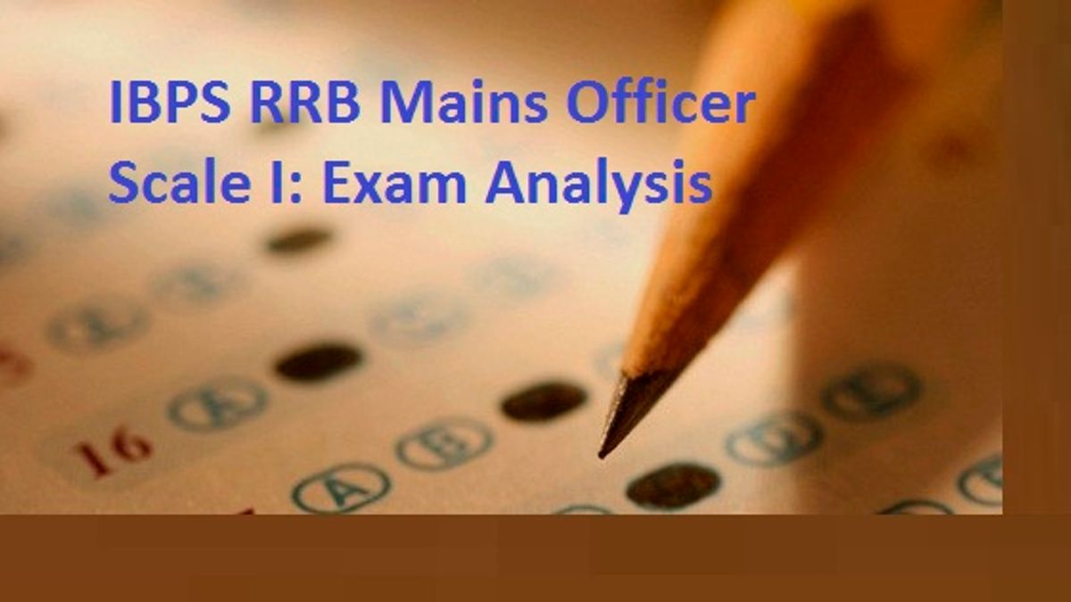 IBPS RRB Officer Scale I Mains Exam Analysis 2017