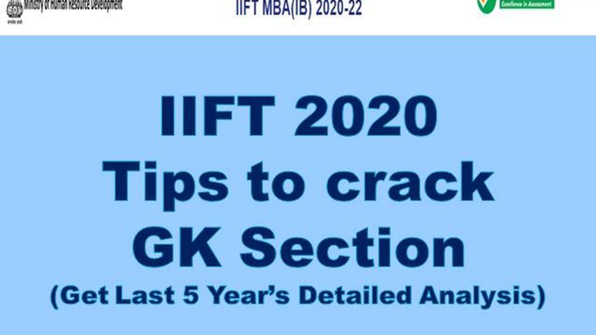 IIFT 2020 GK section analysis