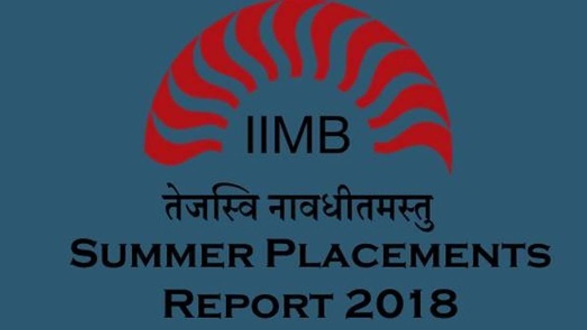 IIM Bangalore records 100% summer placements