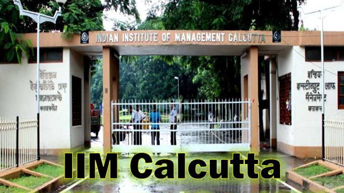 IIM Calcutta Final Placement 2020