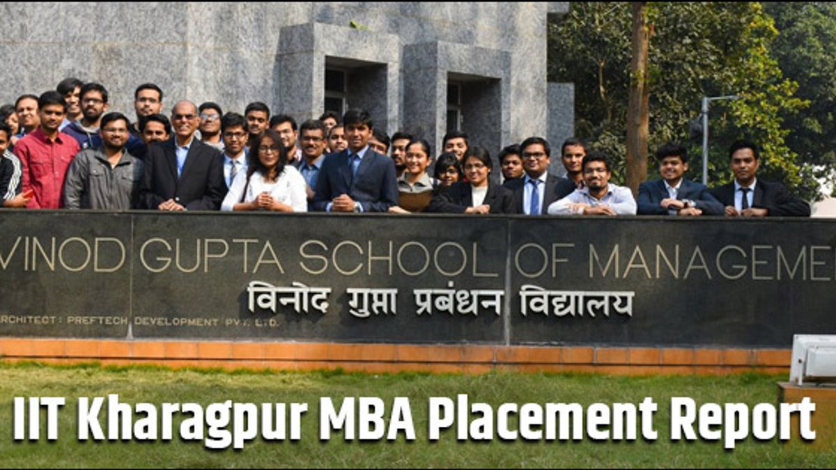 IIT Kharagpur MBA Placement Report 2019