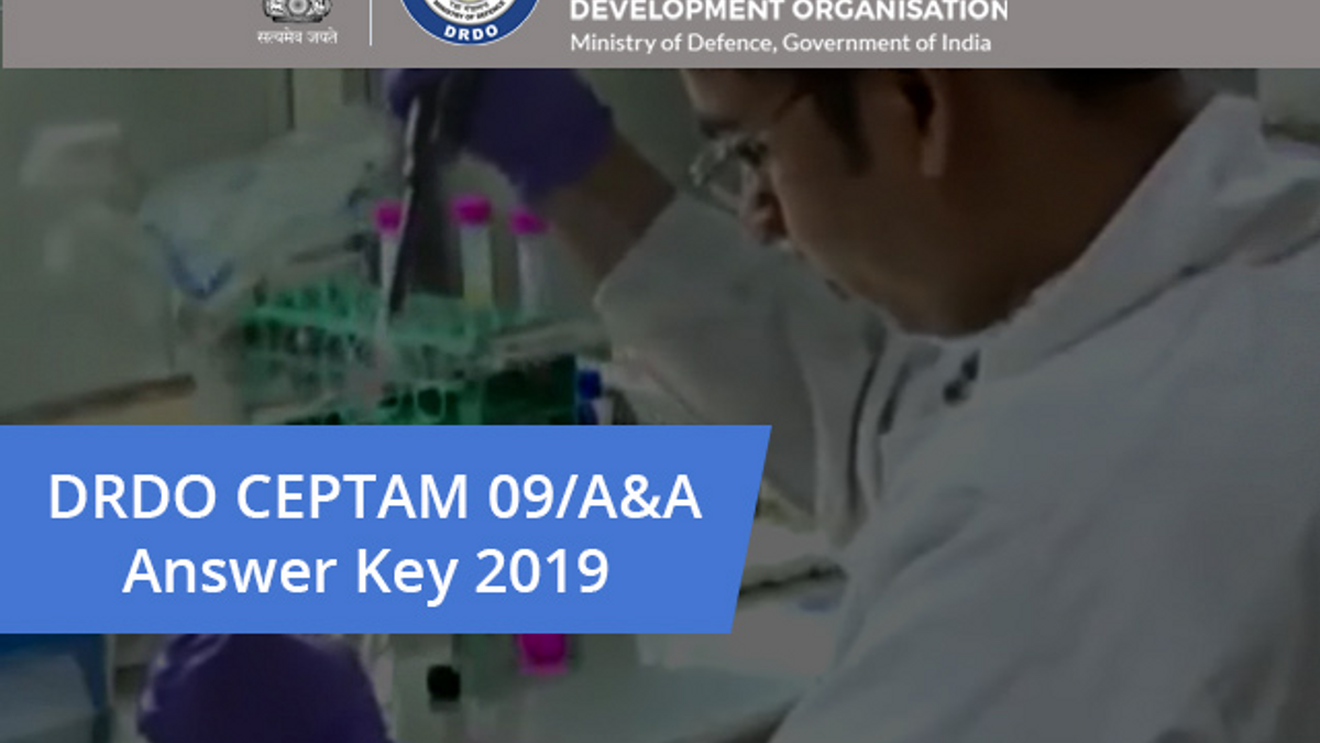  DRDO CEPTAM 9 Answer Key 2019