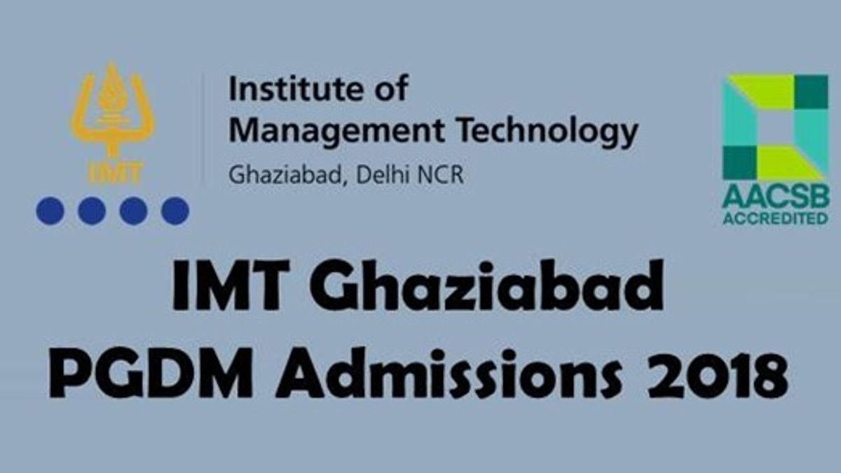 IMT Ghaziabad opens PGDM Admissions 2018