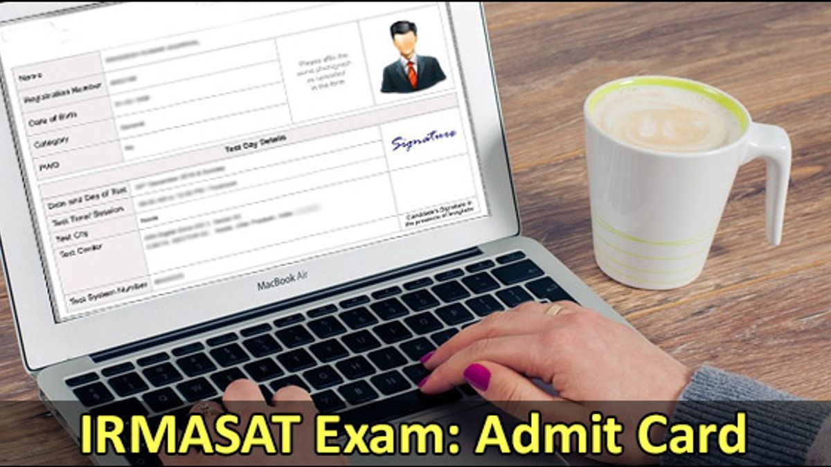 IRMA 2019 Admit Card