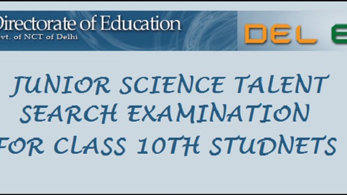 Junior Science Talent Scholarship Examination