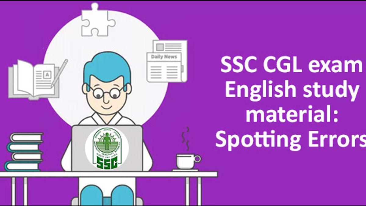 SSC CGL spotting errors